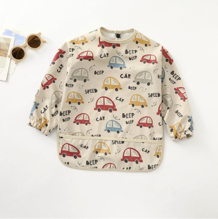 myhomenow.ch Kinder Red Car / M Kids' Bib Reverse Dressing