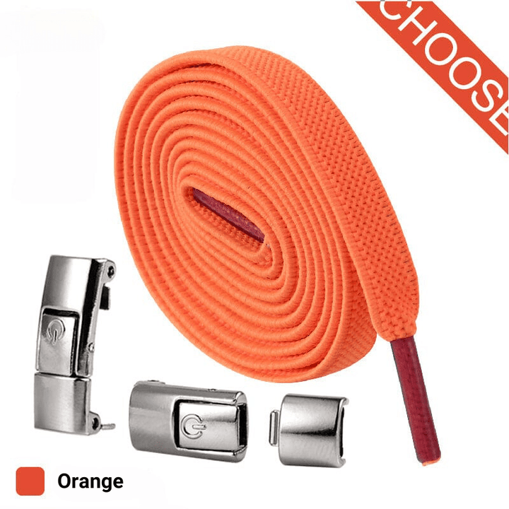 myhomenow.ch Kleidung Orange Elastische Schnürsenkel