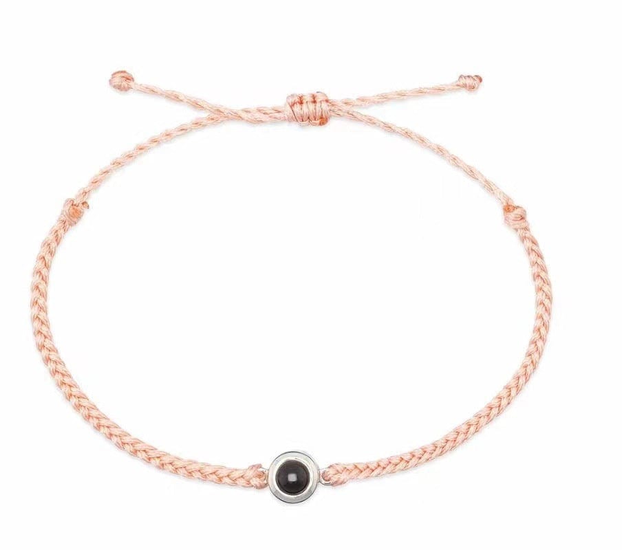 myhomenow.ch Kleidung White and pink 100 sprachen ICH Liebe Sie Nano Projektion Armband