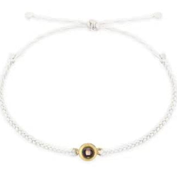 myhomenow.ch Kleidung White rope with gold 100 sprachen ICH Liebe Sie Nano Projektion Armband