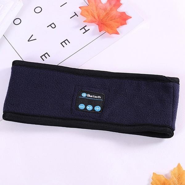 myhomenow.ch Sport Dark blue Wireless Bluetooth Headband Outdoor Fitness Yoga Headband