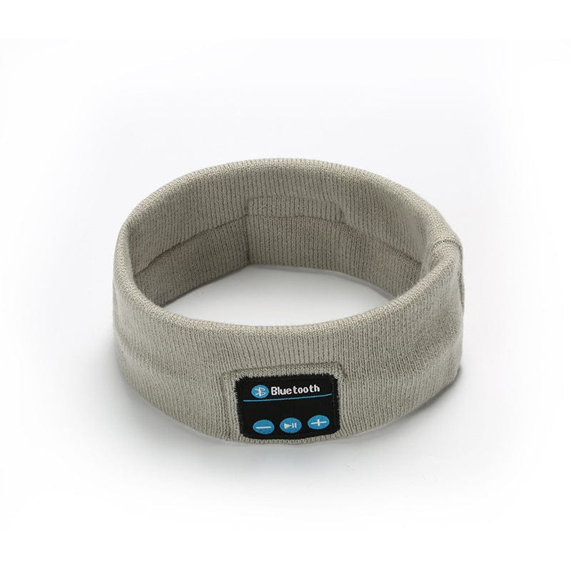 myhomenow.ch Sport Grey1 Wireless Bluetooth Headband Outdoor Fitness Yoga Headband