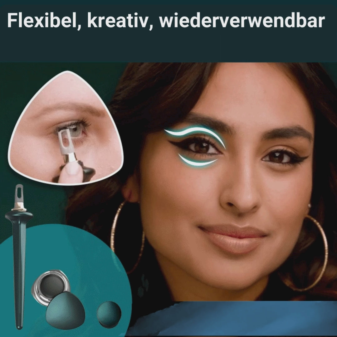 Wiederverwendbarer Silikon Eyeliner